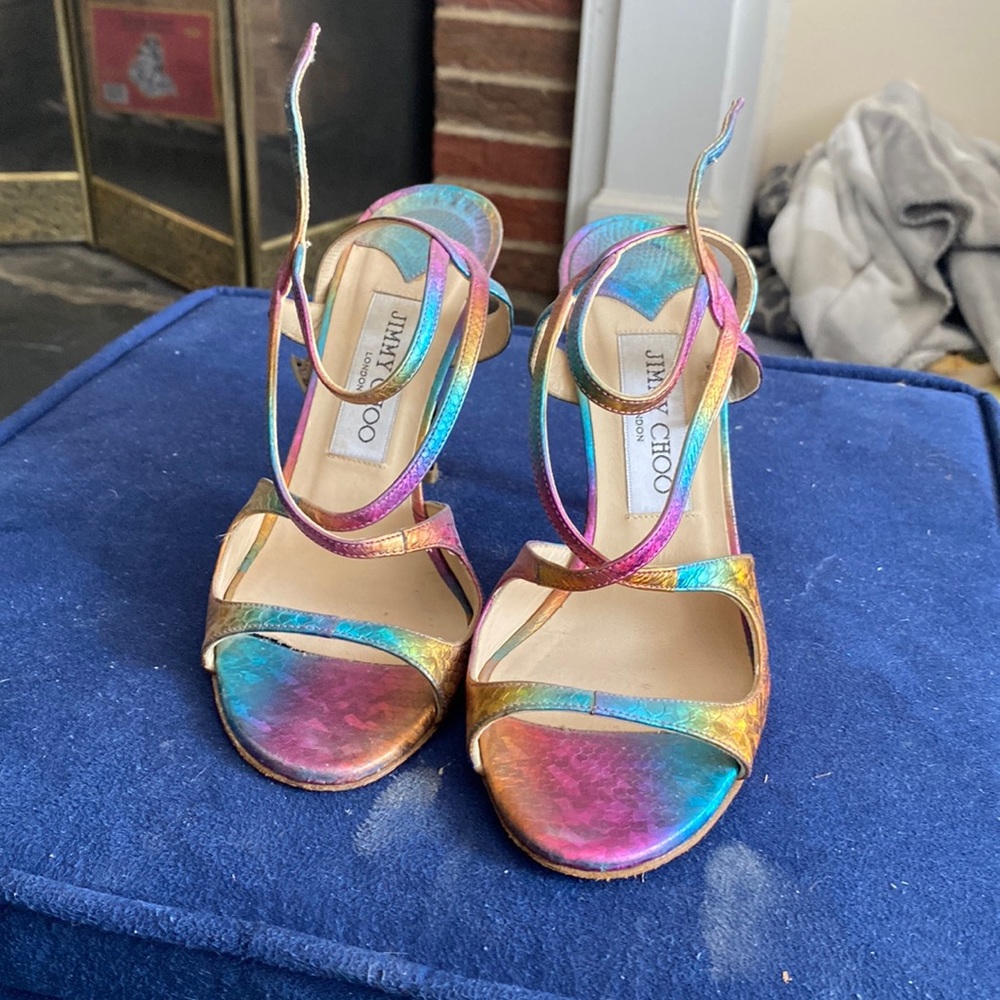 Jimmy Choo Heels Multi Color size 36 or US 6